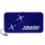Zumbido! Marinho & aviões retros customizáveis bra Caixinhas De Som Para Mp3