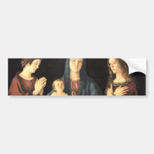 Zwei Heilige do und de Madonna Adesivos