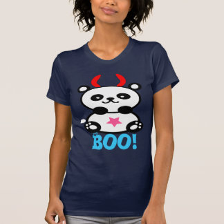 ஐ ♥ Devilish Cute BabyPanda Women's Jersey T-Shirt