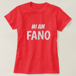 እ ኔ ፋ ኖ ነ ኝ #Eu sou Fano Amhara T-Shirt