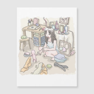 さ む ご じ 作 業 に 机 の あ る 、 靴 em 下 em や em 衣 em 類 em の