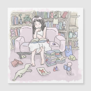さ む ご じ 本 だ さ ら け の 棚 の あ em る em 部 em 屋 em の em 、