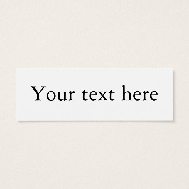 活字中毒(book addict) bookmark (Verso)