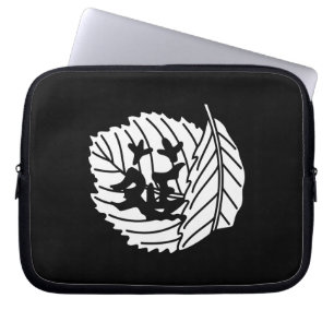 虫くい折れ柏  capa para laptop