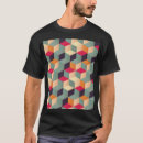 Pesquisar por quadrados coloridos camisetas Abstrato