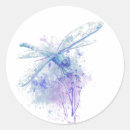 Pesquisar por libélula azul adesivos Aquarela