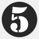 Pesquisar por número 5 adesivos Alfabeto