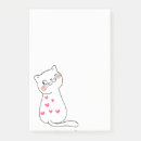 Pesquisar por desenho coração post its Gatinho