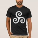 Pesquisar por triskelion celta camisetas Espiral