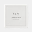 Pesquisar por casamento guardanapos Monograma