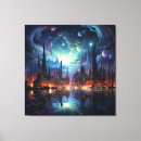 Pesquisar por quadro cintilante impressão de canvas Estrelas cintilantes