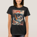 Pesquisar por arte dos peixes camisetas Para ela