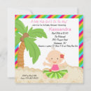 Pesquisar por hula girl convites Luau