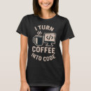 Pesquisar por café no código camisetas Para ela