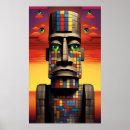Pesquisar por ilha de páscoa pósteres Moai