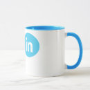 Pesquisar por twitter com canecas Linkedin