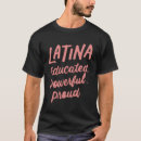 Pesquisar por orgulho latina camisetas Latinas educadas
