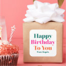 Pesquisar por fontes da festa de aniversário adesivos Colorido