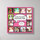 Pesquisar por do dia das mães impressão de canvas Vovó