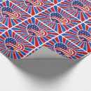 Pesquisar por bandeira dos estados unidos papel papel de presente Branco e azul vermelhos
