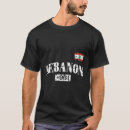 Pesquisar por libanês camisetas Bandeira do líbano