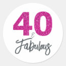 Pesquisar por aniversário de 40 anos adesivos Brilho