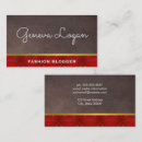 Pesquisar por marrom vermelho cartao de visita Cliente