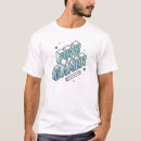 Pesquisar por letras 3d camisetas Geométrico
