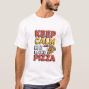 Pesquisar por pizza engraçada camisetas Calma