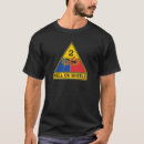 Pesquisar por a divisão blindada camisetas Militar