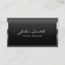 Pesquisar por corretor financeiro cartao de visita Investimento