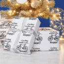 Pesquisar por bicicletas papel papel de presente Para ela