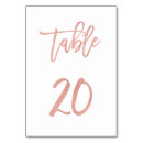 Pesquisar por número 20 cartoes de mesa Qualquer pessoa
