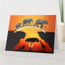 Pesquisar por por do sol africano cartoes Vida selvagem