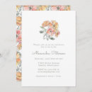 Pesquisar por watercolor floral bridal shower convites Boho