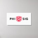 Pesquisar por herança impressão de canvas Fraternidade oficial phi sig