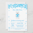 Pesquisar por polar bear convites Azul