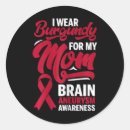 Pesquisar por cérebro adesivos Burgundy