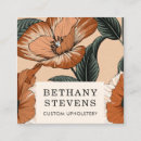 Pesquisar por upholstery cartao de visita Floral