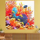 Pesquisar por recife tropical impressão de canvas Coral
