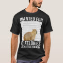 Pesquisar por delinquentes camisetas Capybara