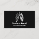 Pesquisar por terapeuta respiratório cartao de visita Médico