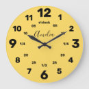 Pesquisar por amarelo preto relogios de parede Para crianças