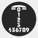 Pesquisar por número de telefone adesivos Retrô