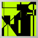 Pesquisar por verde limão pôsteres pósteres Geométrico