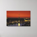 Pesquisar por torre paris impressão de canvas Noite