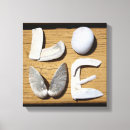 Pesquisar por alfabeto impressão de canvas Letra