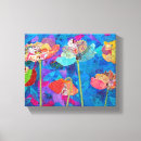 Pesquisar por campo e flores de impressão de canvas Papoila