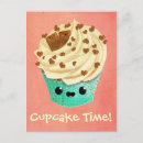 Pesquisar por comida kawaii cartoes postais Cupcake