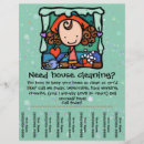 Pesquisar por bolhas flyers Empregada